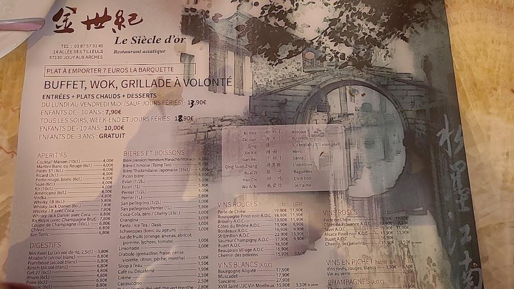 Le Siècle d'Or - Menu Image 2